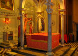 S Atanasio dei Greci<br>
	Altare durante la Settimana Santa
