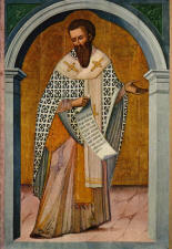 S. Basilio, icona cretese XVI sec.