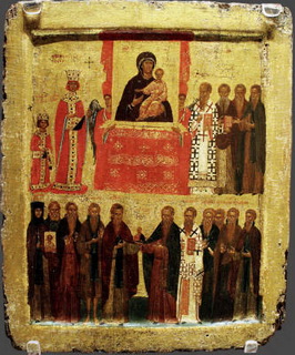 Trionfo dell'Ortodossia, Costantinopoli 1400 ca