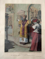 Pasqualoni: Vescovo greco che benedice