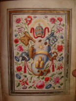 Stemma di Clemente XI,diakonikon inizio XVIII sec.