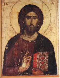 Cristo redentore monastero di Hilandar 1360-70