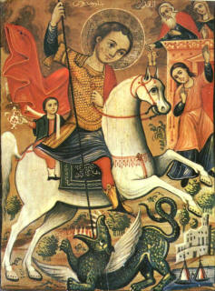 S. Giorgio bottega di Mihâil Mhanna al-Qudsî XIX sec.