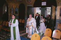 Il matrimonio bizantino: l'ingresso in chiesa